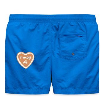 Lebkuchenherz I mog di - Badeshorts - Cobalt blue - Hinten