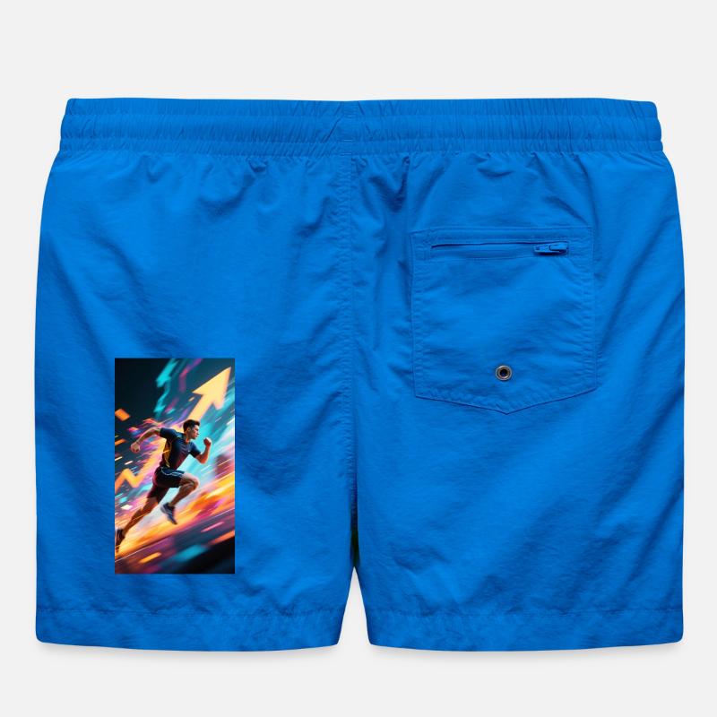 keep moving Swim Trunks