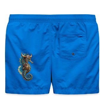 Wikinger-Seepferdchen - Badeshorts - Cobalt blue - Hinten