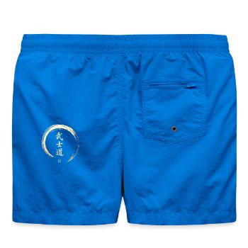 Bushido Enso Samurai-Zeichen - Badeshorts - Cobalt blue - Hinten