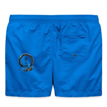 Ronin im Enso-Kreis - Badeshorts - Cobalt blue - Hinten