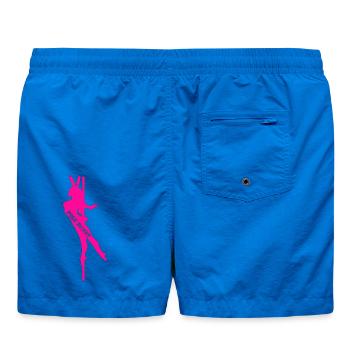Pole Bunny Silhouette - Badeshorts - Cobalt blue - Hinten