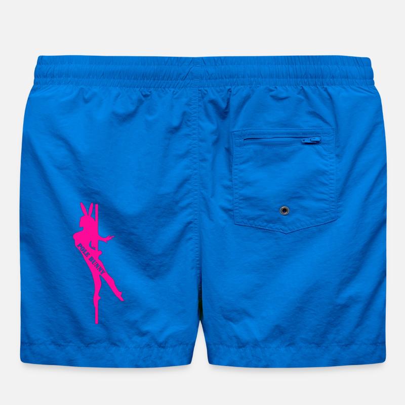 Pole Bunny Silhouette Badeshorts