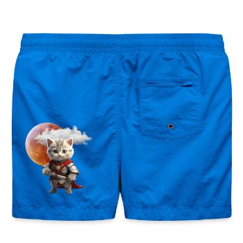 Chaton Chevalier sous la Lune Lunaire - Short de bain - cobalt blue - Dos