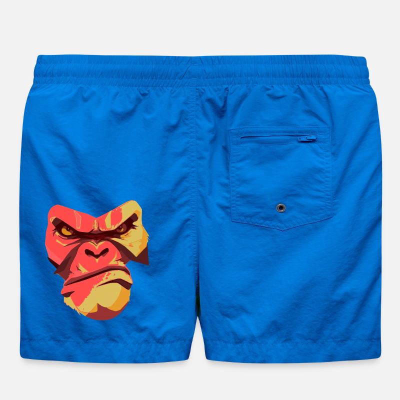 Conception Gorilla Power Back - Short de bain - cobalt blue
