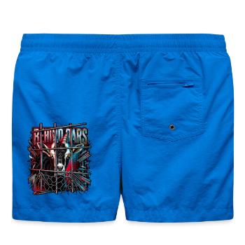 Hinter Gittern Neonziege - Badeshorts - Cobalt blue - Hinten