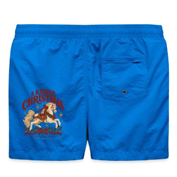 A Kinder Christmas For Every Kind - Badeshorts - Cobalt blue - Hinten