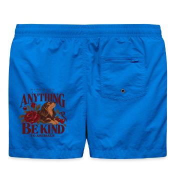 Be Kind To Animals Dachshund - Badeshorts - Cobalt blue - Hinten