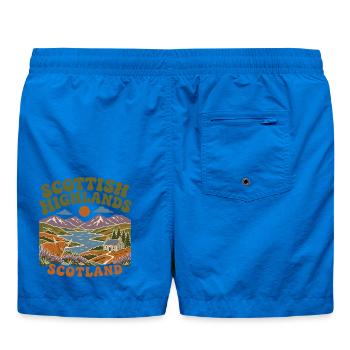 Scottish Highlands Scotland - Badeshorts - Cobalt blue - Hinten