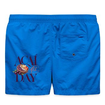 Açaí All Day Bowl - Acai Bowl Design - Badeshorts - Cobalt blue - Hinten