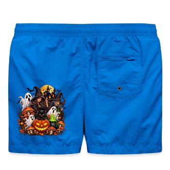 Magische Halloween Hexen & Geist - Badeshorts - Cobalt blue - Hinten