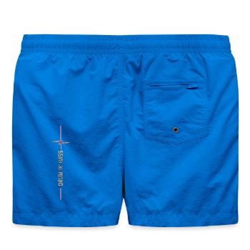 Festival Drum and Bass Raver Liquid DNB Musique Rave - Short de bain - cobalt blue - Dos