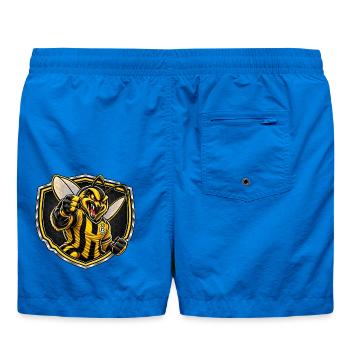 Hummel-Krieger Schildmaskottchen - Badeshorts - Cobalt blue - Hinten