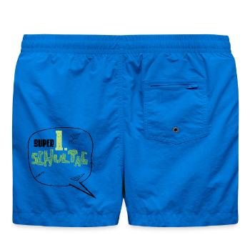 Erster Schultag Einschulung - Badeshorts - Cobalt blue - Hinten