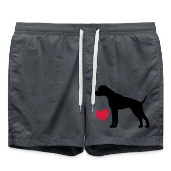 Boxer - Short de bain - charbon - Devant - AI Model Male 185 light (185cm)