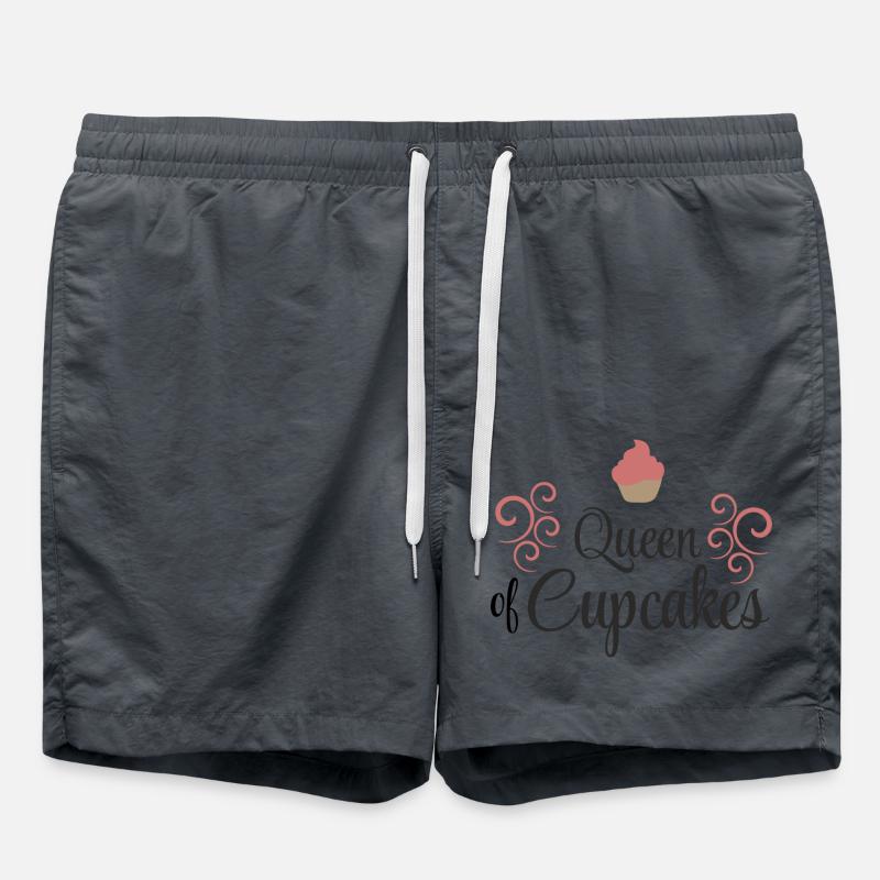 cupcakes - Swim Trunks - anthracite