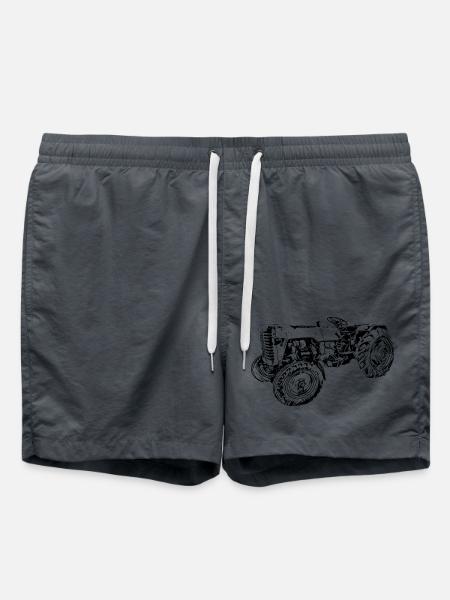 Traktor - Badeshorts - Anthrazit