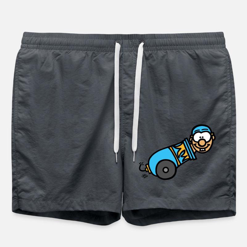 The Cannon - Swim Trunks - anthracite