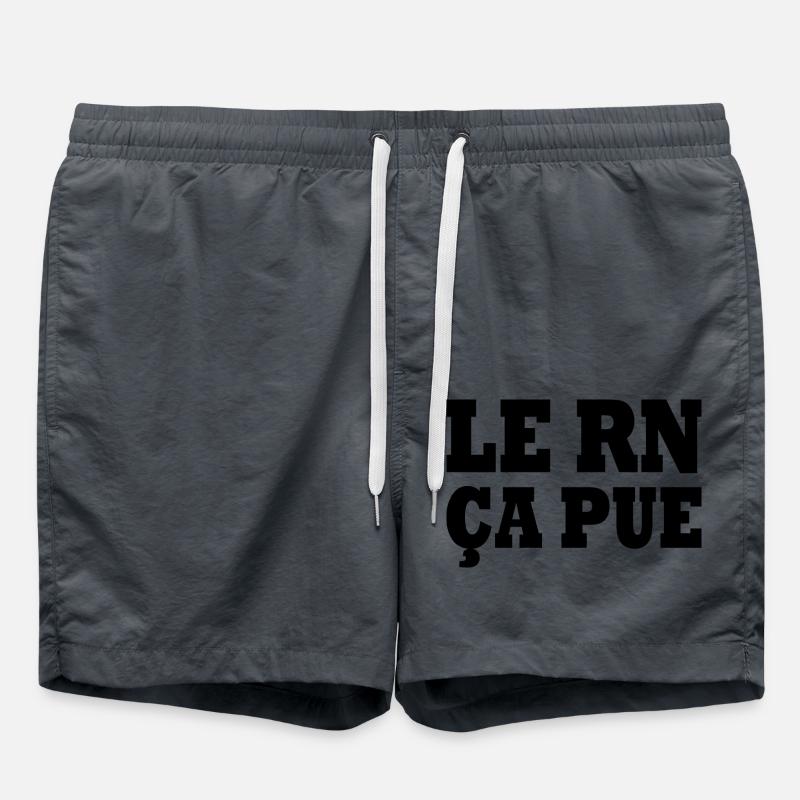 The RN stinks - Swim Trunks - anthracite