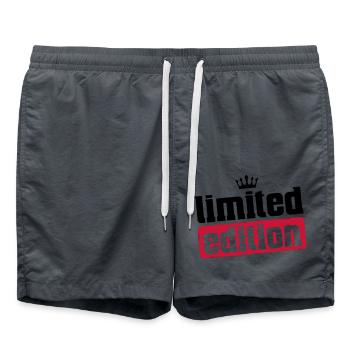limited edition krone - Badeshorts - Anthrazit - Vorne - AI Model Male 185 light (185cm)