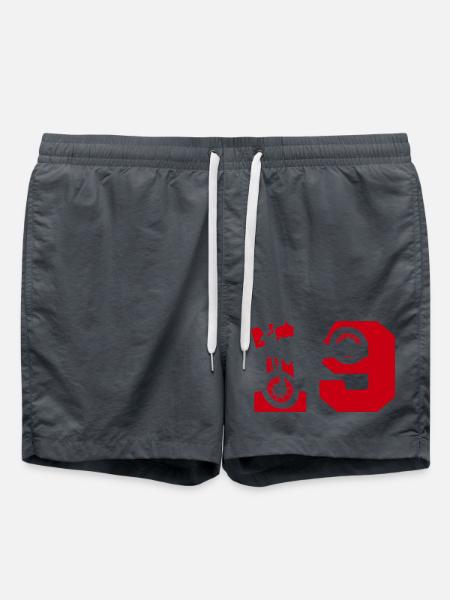 Moto 19 biker - Swim Trunks - anthracite