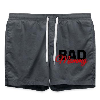 bad mommy - Badeshorts - Anthrazit - Vorne - AI Model Male 185 light (185cm)