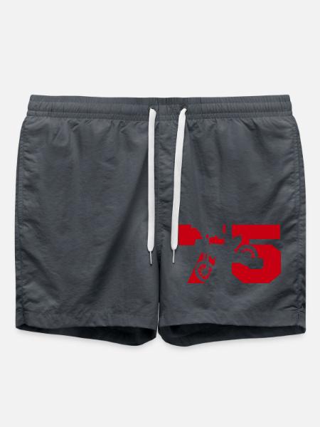 Moto 75 Biker - Badeshorts - Anthrazit