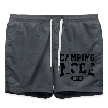 mode camping - Short de bain - charbon - Devant - AI Model Male 185 light (185cm)