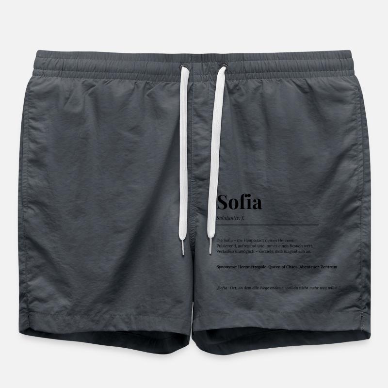 Sofia - Badeshorts - Anthrazit