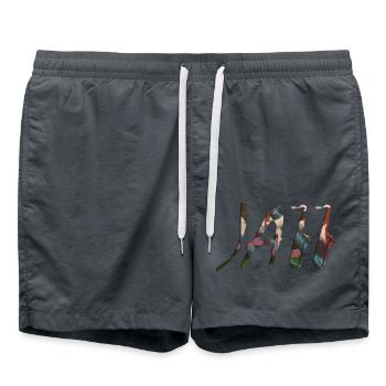 Jazz - Badeshorts - Anthrazit - Vorne - AI Model Male 185 light (185cm)