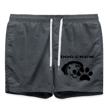 Équipe de chiens - Short de bain - charbon - Devant - AI Model Male 185 light (185cm)