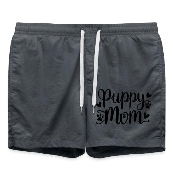 chiot chien - Short de bain - charbon - Devant - AI Model Male 185 light (185cm)