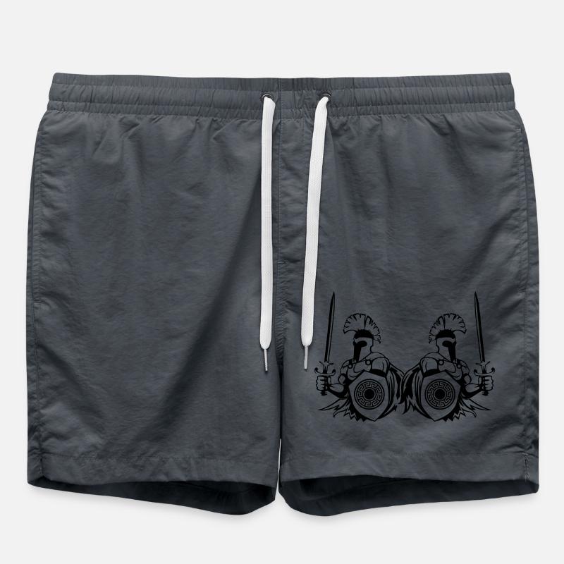 Spartans - Swim Trunks - anthracite