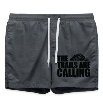 Trail Running Sports - Short de bain - charbon - Devant - AI Model Male 185 light (185cm)