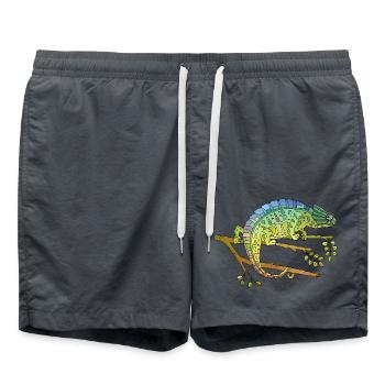 Caméléon - Short de bain - charbon - Devant - AI Model Male 185 light (185cm)