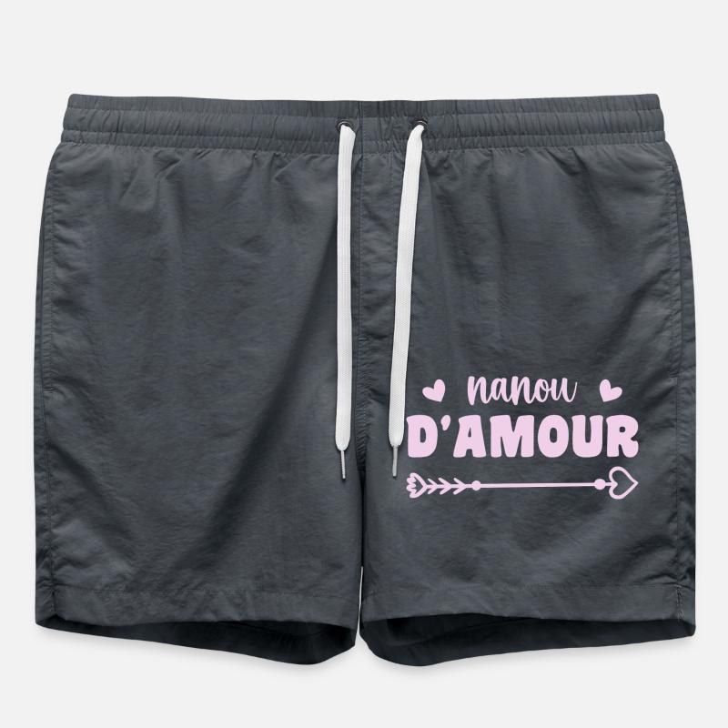 Nanou der Liebe - Badeshorts - Anthrazit