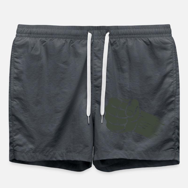 fist - Swim Trunks - anthracite