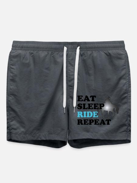 Reining Western Rider - Swim Trunks - anthracite