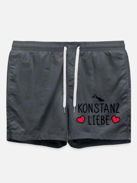 Konstanz Liebe - Badeshorts - Anthrazit