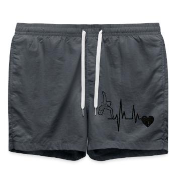 Cheerleader Cheerleader Cheerleading Gift - Swim Trunks - anthracite - Front - AI Model Male 185 light (185cm)