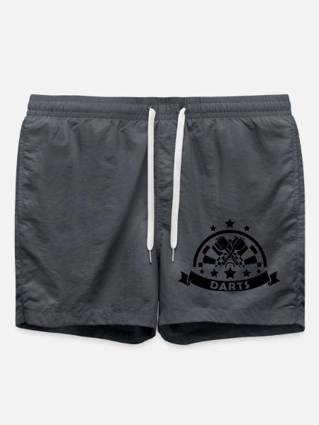Fléchettes 001 - Short de bain - charbon