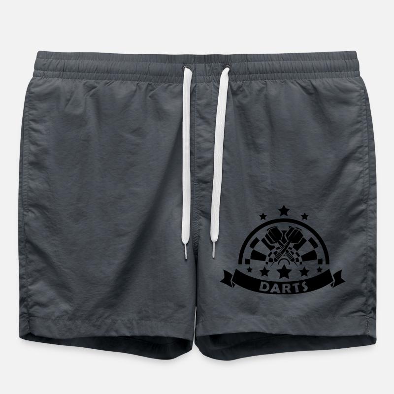 darts 001 - Badeshorts - Anthrazit
