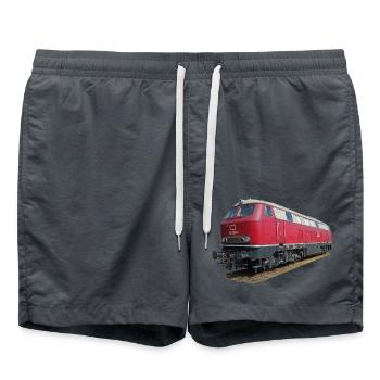Locomotive DB216 - Swim Trunks - anthracite - Front - AI Model Male 185 light (185cm)