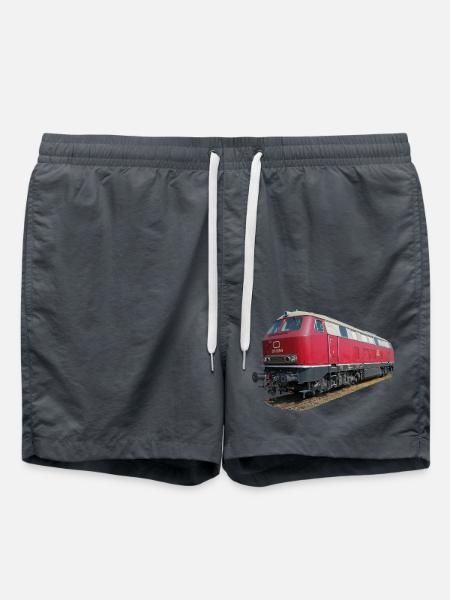 Locomotive DB216 - Swim Trunks - anthracite