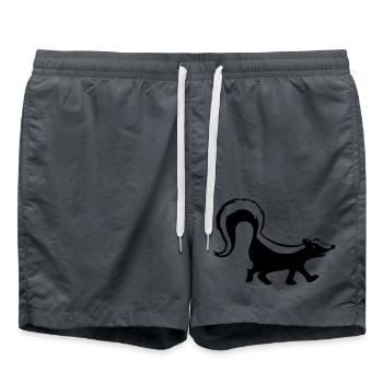 Mouffette 1 - Short de bain - charbon - Devant - AI Model Male 185 light (185cm)