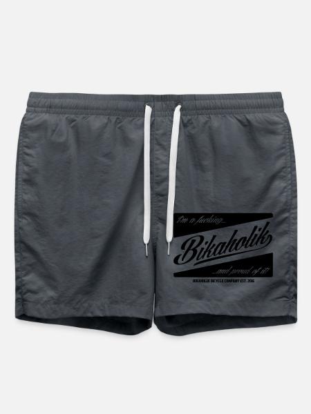 F* Bikaholik - Badeshorts - Anthrazit