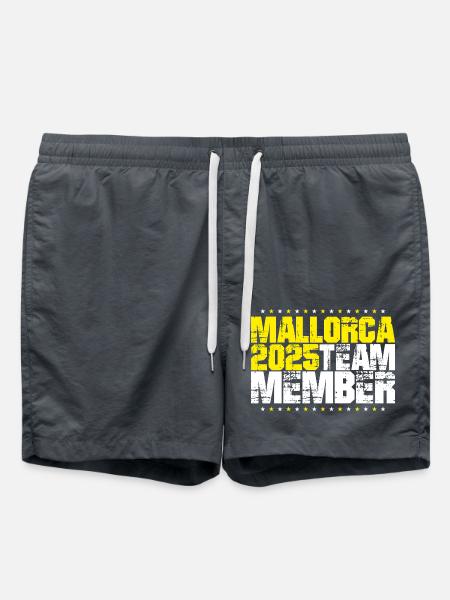 Mallorca 2025 Team - Swim Trunks - anthracite