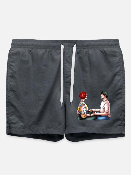 Augenblick - Badeshorts - Anthrazit