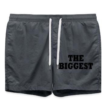 The biggest - Badeshorts - Anthrazit - Vorne - AI Model Male 185 light (185cm)