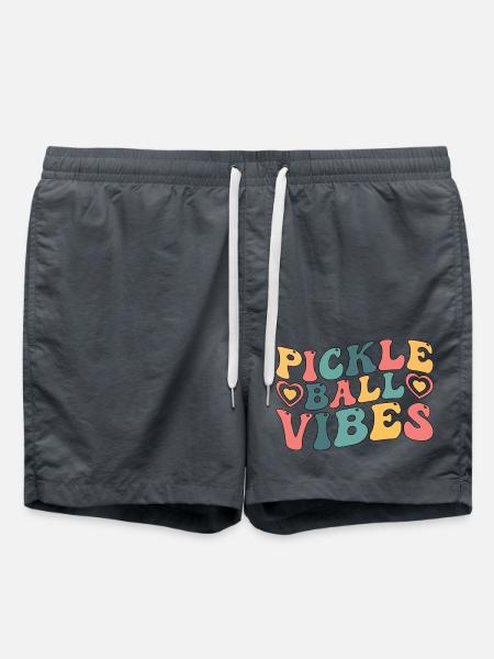 PICKLEBALL VIBES - Badeshorts - Anthrazit